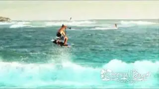 Kitesurfing at Coconut Bay St. Lucia