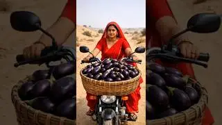 rabbits saved the Eggplant from drying by watering them#ai #tree #save #water #youtubeshorts