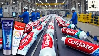 Comment c&rsquo;est fait : Le dentifrice le plus c&eacute;l&egrave;bre du monde &mdash; fabriqu&eacute; dans les m&eacute;ga-usines G&eacute;antes