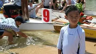 Small dragon boat festival kicks off in Hong Kong as virus fears fade | AFP