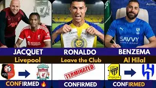 🚨LATEST CONFIRMED TRANSFER NEWS AHEAD OF JANUARY TRANSFER WINDOW 2026  Benzema ✅️, Ronaldo 🔥 Jacquet