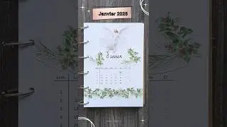 Bullet journal janvier 2026 | Set up 🦄 #bulletjournal #aesthetic #diy #etmateteselibere #agenda