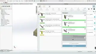 Geometric search with Enterprise 3Dfindit in Solidworks CAD and Vistapoint PLM