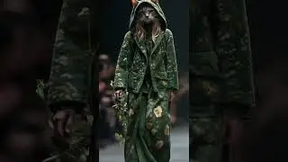 Animal models catwalk #animals #models  #catwalk #aiart #midjourney
