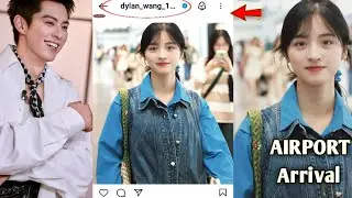 OMG😲 Dylan Wang Post Photo of Shen Yue Arriving Airport With Write up 