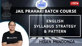 Syllabus, Strategy & Pattern | English | Jail Prahari Batch Course | Helen Mendonza