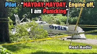 Emergency: Student Pilot Reports Engine Trouble Before Crash