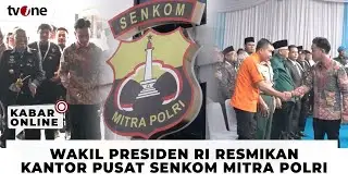 Wakil Presiden Gibran Rakabuming Raka Resmikan Kantor Pusat SENKOM Mitra Polri | Kabar Online