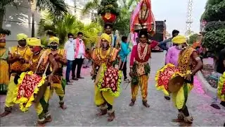 GHMC election results 2020: Folk dancers perform at TRS office to celebrate party&rsquo;s performance