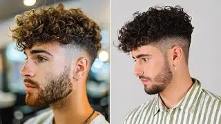 Top 10 Stylish Curly Hairstyles for Men 2025 | Wavy Hairstyles for Boys 2025 | New Men's Style Guide