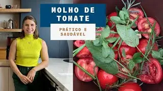 MOLHO DE TOMATE SAUDÁVEL | NO FORNO