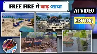 🔥 Free Fire बाढ़ AI Editing | AI Instagram Reels Tutorial 2025 🔥#aiphotoediting