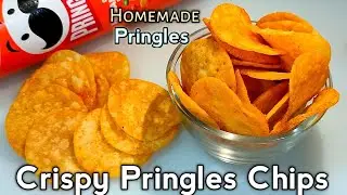Homemade Pringles | Perfect & Tasty Potato Pringles Chips |Potato Chips #pringles #chips #TastyFood
