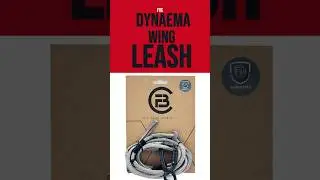 The BEST Wing Foil Dynaema Wing Leash | FoilBoardCompany.com #foilboarding #wingfoil #foiling #foil