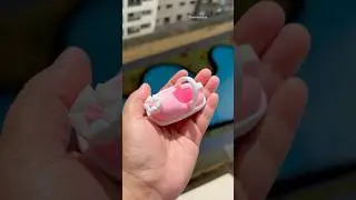 How to make baby shoe in just two min with super clay⛸️ #diy #craft #clay #art #artist #shoes #baby