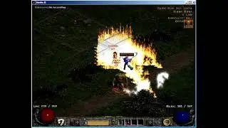 Diablo II - Flamebellow Glitch / Bug with Infinity Weapon Version 1.14d 2021 Still Working