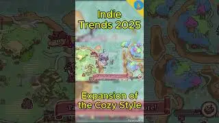 Indie Trends: Expansion of the Cozy Style | Find the Fabulist #shorts #indiegames