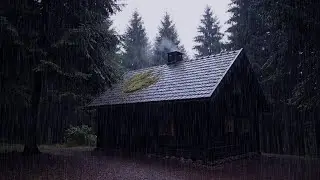 Relaxing Rain & Thunder Sounds | Fall Asleep Fast & Calm Your Mind 🌩️