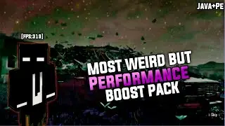 Most Weird But Performance Boost Pack Minecraft PE+Java |shadowee