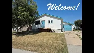 Westlock Rental | Charming 2 Bedroom Home with Garage & Basement Space