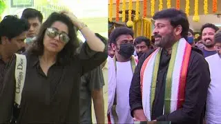 Charmy Kaur BEAUTIFUL Looks at MEGA 154 Movie Opening | Megastar Chiranjeevi | Am Media
