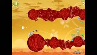 Angry Birds Space E-11 Red Planet Golden Eggsteroid Egg 11 (E-R1) | Viking | Walkthrough