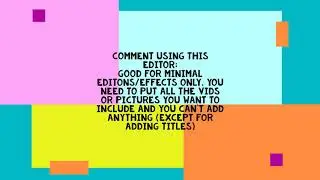 Trial Editing Using Video Editor under Windows 10