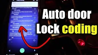 Кодирование автоматической блокировки дверей для VW/Audi/Seat/Skoda