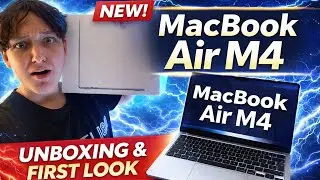 Распаковка НОВОГО MacBook AIR M4!