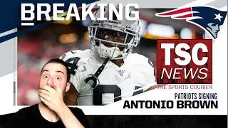 New England Patriots sign Antonio Brown | TSC News