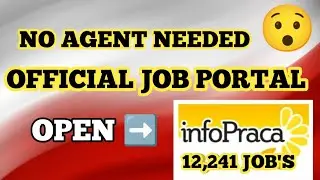 Poland Work Visa 2025 🚨 Govt Job Portal Open | Indians Apply Without Agent||