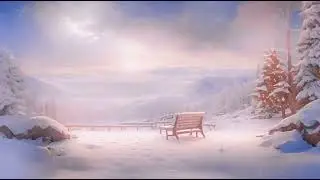 Lofi Christmas Magic in the Winter - relax/study with calm vibes