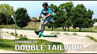 Double tailwhip progression Marek - Pumptrack Veľk&eacute; Z&aacute;lužie