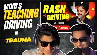 Pakistani Duo Reacts to DRIVING by Gurleen Pannu | HILARIOUS Driving Struggles!