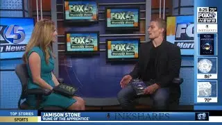 Author Jamison Stone on Fox 45 Good Day Baltimore for Rune of the Apprentice
