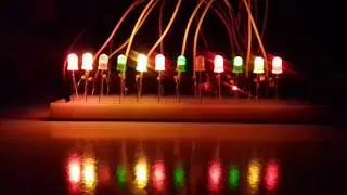 12 effects of Arduino LED chaser using Arduino Uno.