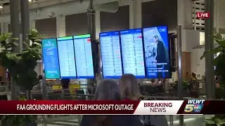 FAA grounding flights after Microsoft outage