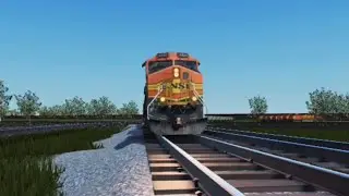 Roblox - Realistic Train Driving Simulator [WIP] BNSF-Coal-Train 