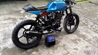 Cafe racer 150cc Bajaj pulsar modified