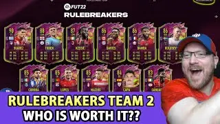 RULEBREAKERS TEAM 2 REVIEW - Who Is Worth It - Suarez - Foden - Kessie - Davies - Bamba FIFA 22