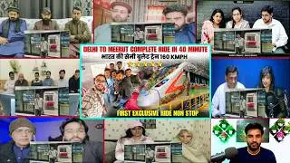 First Exclusive DELHI to MEERUT RRTS Namo Bharat Train Complete Ride in Just 40 Minutes (Non Stop)