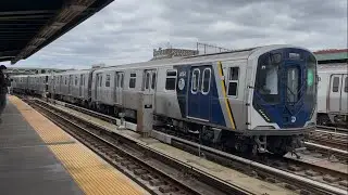 IND Culver Line: (F) Lcl and (G) Exp Trains @ 4th Ave-9th St (R42, R46, R160A, R160B, R179, R211T)