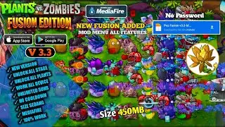 PVZ Fusion Mod Apk 3.3 Terbaru Version 2026 - Plants vs Zombies Fusion Mod Menu apk / Unlock All