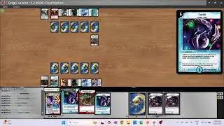 OCTGN Duel Masters- Frescanguria (RUB with Slash and Chimera) vs aquahulcus (RUB Deklowaz Control)