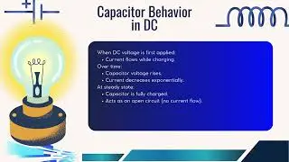 Capacitors in DC Eren Sahin