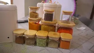 Introducing some items I purchased for my Kitchen| Home centre | amazon | storage Containers