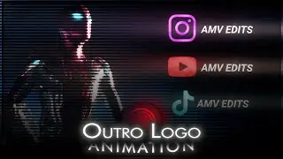 Outro logo watermark animation | Alight Motion Tutorial(+preset)