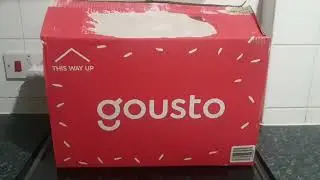 My first Gousto box. With a discount code for you all. #gousto