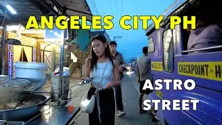 Angeles City Astro Street Tour and Street Food at Night
