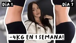 C&Oacute;MO PERDER 4 KG LA GRASA ABDOMINAL en 7 D&Iacute;AS ( M&eacute;todo: AYUNO INTERMITENTE + BATIDO NATURAL)